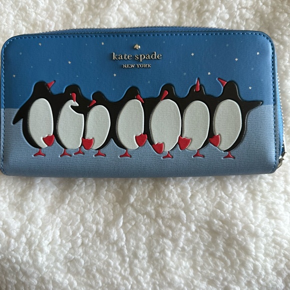 kate spade Bags Authentic Kate Spade Arctic Friends Penguin Large